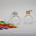 Clear Acrylic Baubles Fillable Customized White Glass Rope Bauble Christmas Tree Decoration Booze Ball baubles